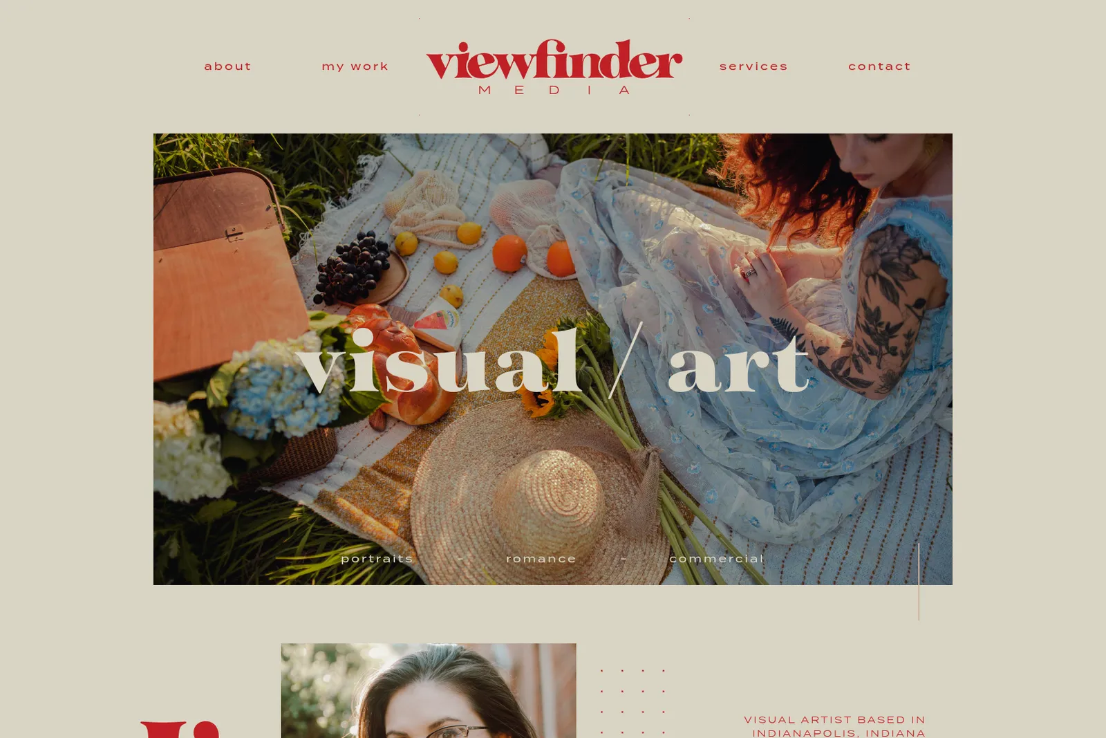 Viewfinder Media website screenshot